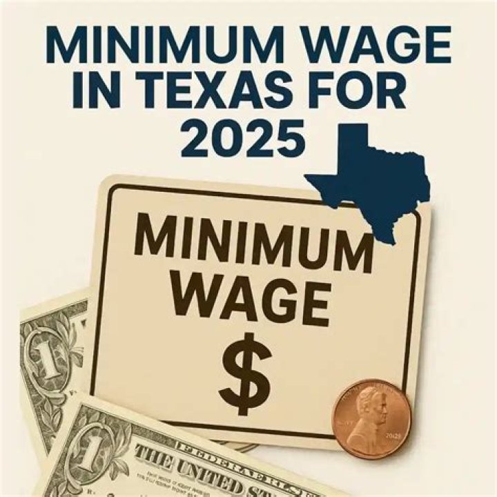 What is the minimum wage in Texas for 2021?