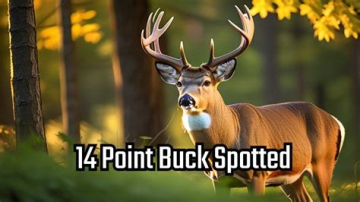 What is the most points ever found on a buck?