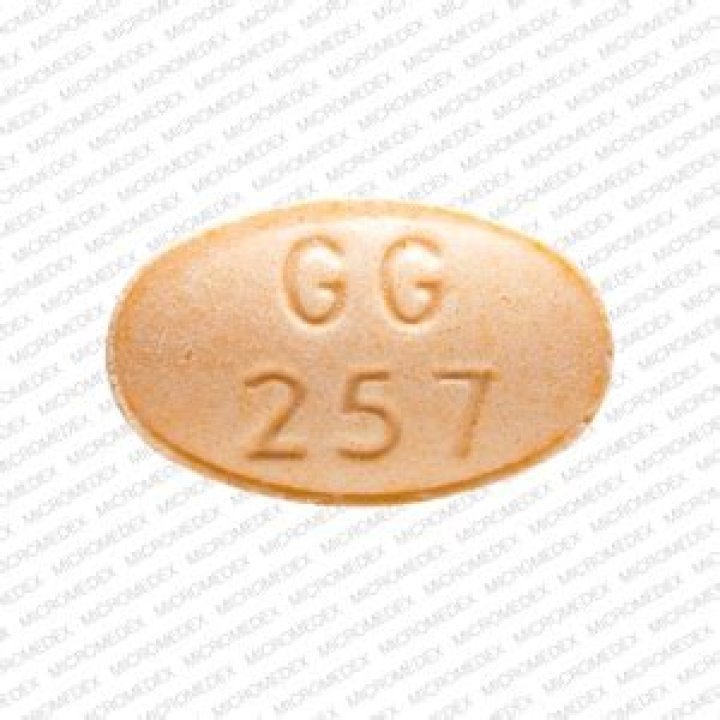 What pill has GG?