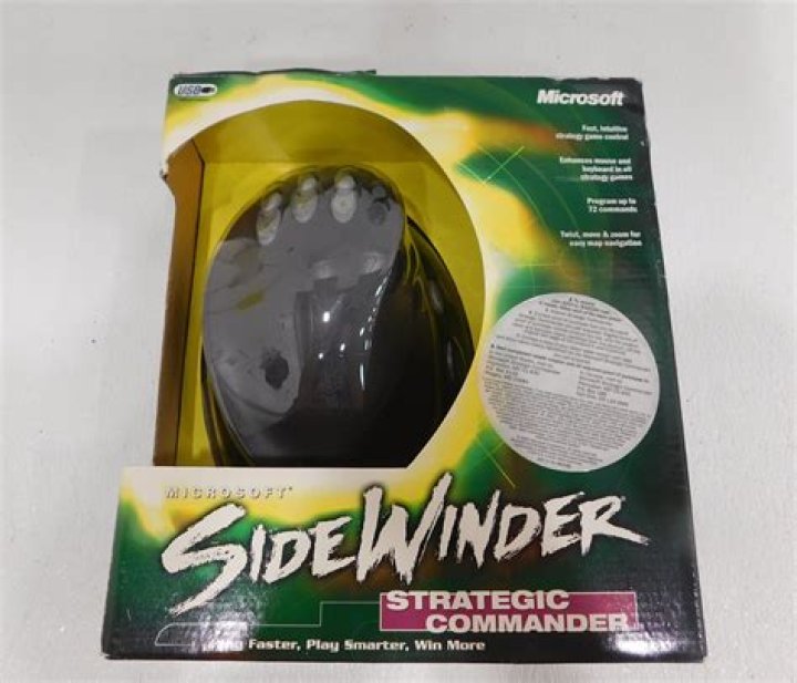 When was the Microsoft SideWinder released?