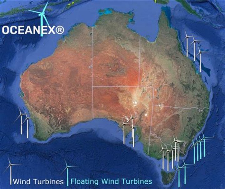 Where are the wind turbines in Indiana?