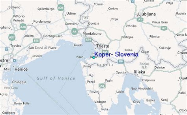 Where is Koper located?