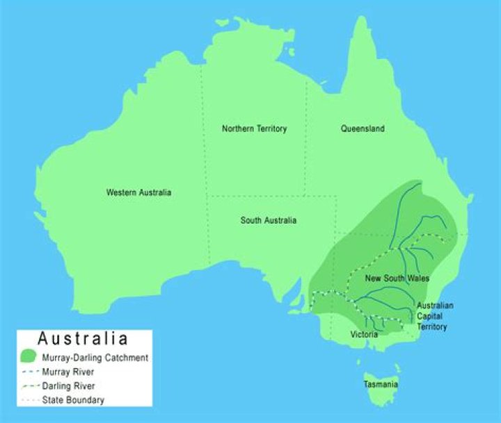 Where is the Murray Darling Basin located in Australia?