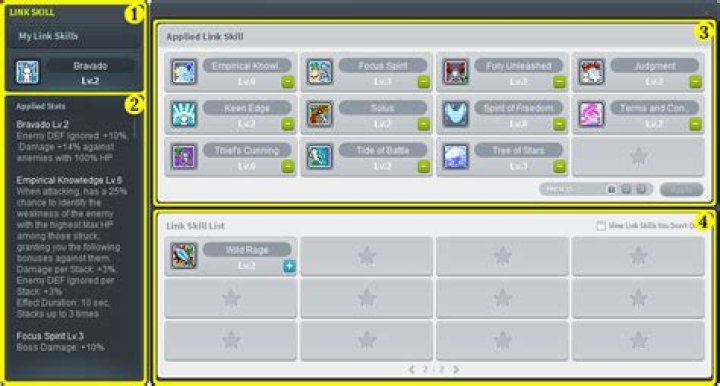 Which classes have the same link skill in Maplestory?