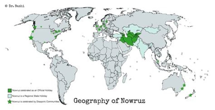 Which countries have Nowruz?