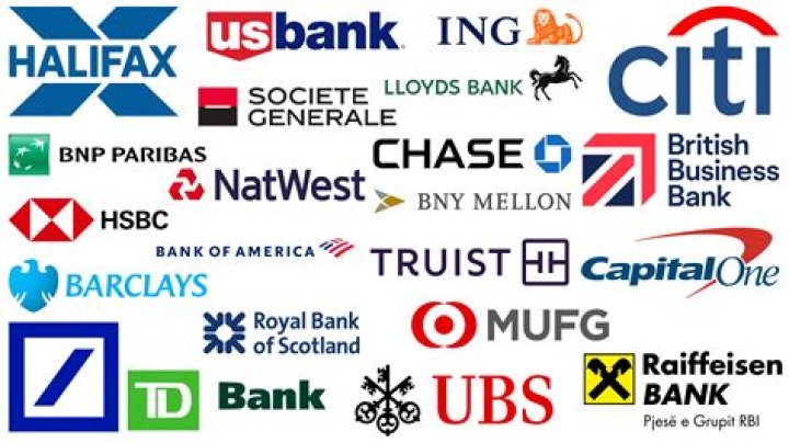 Why do banks have blue logos?