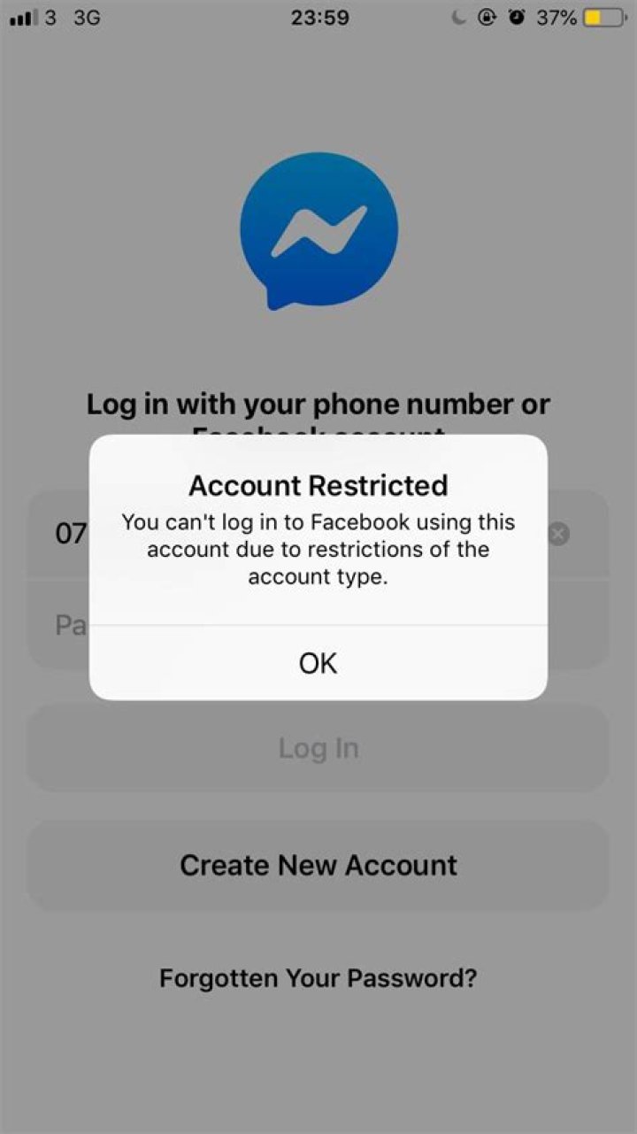 Why does FB Messenger say attachment unavailable?